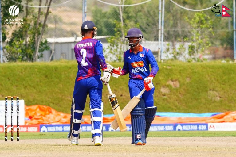 यु-१९ बिश्वकप छनोटमा DLS मेथोडबाट नेपाल बिजयी